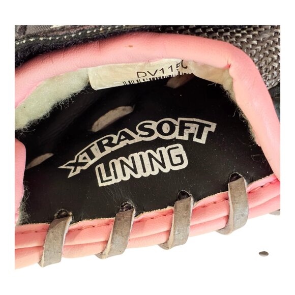 Louisville Slugger 11.5” Baseball Glove Black Pink Diva Series DV1150 RH Throw - Picture 8 of 9